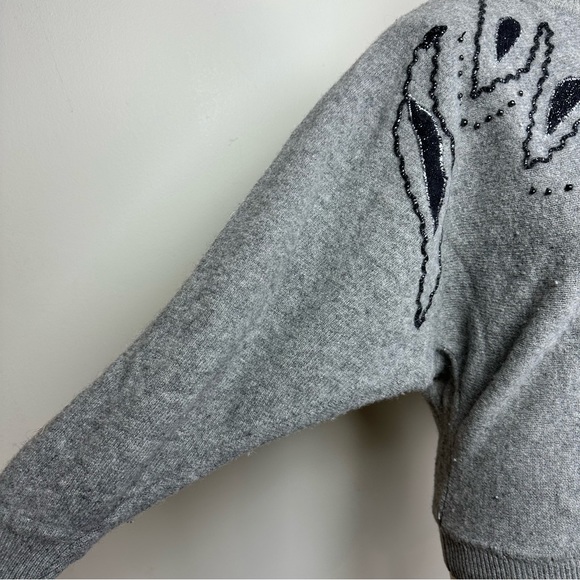 Vintage Embellished Batwing Sweater - Picture 10 of 14
